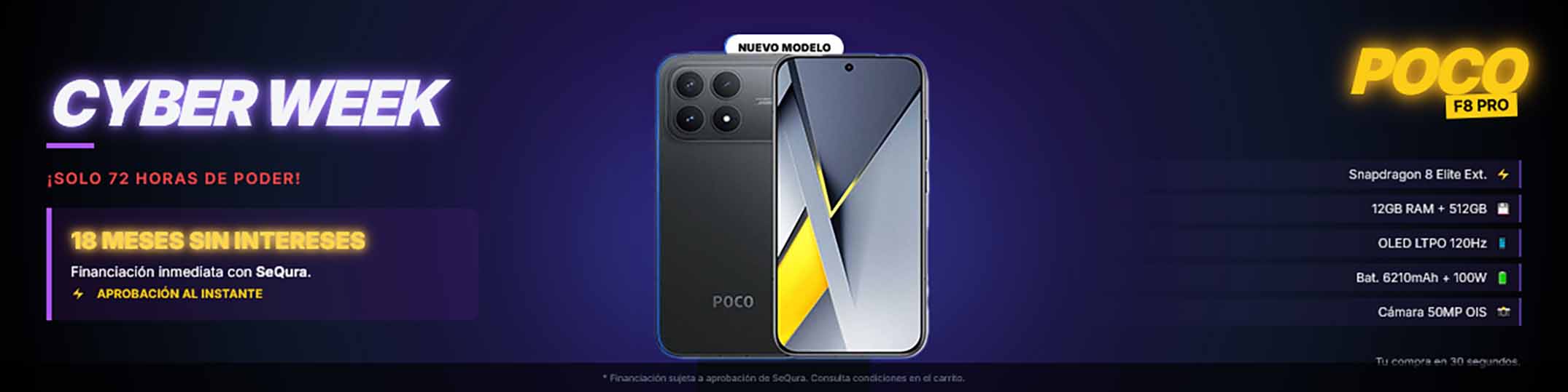 CYBER WEEK XIAOMI POCO F8 PRO